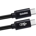 Dark DK-CB-USB240PD100 240 W 460 Mpbs PD USB Type-C Örgülü Ultra Hızlı Şarj Cihazı