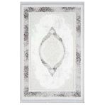 Dark Dk011g Gri Halı Antrasit Detay Kenar Çerçeveli Göbekli Akrilik Tozuaz Modern Salon Halısı 100 X 300 A.grı-K.grı