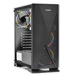 Dark DKCHRAIDER Raider 3x12 cm FRGB Fanlı Tempered Glass Cam Panel USB 3.0 Bilgisayar Kasası