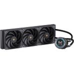 Dark Freezer W363 Pro 360MM 300W Tdp, Sıcaklık LCD Ekran+Argb Pompa, 3X12CM 4-Pin Pwm 2500 Rpm Siyah Fanlı, Intel LGA1851-LGA1700-LGA1200 Socket, Amd Am4-Am5 Socket, Sıvı Soğutma SISTEMI(DKCCW363PRO)