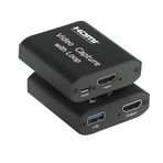 Dark HDMI 4K Çift Çıkışlı, 1xHDMI Giriş, 1xHDMI + 1x USB Çıkış, Video/Ses Yakalama, Mikrofon, Canlı Yayın, Tak Çalıştır Video Kayıt Cihazı (DK-HD-CAP4K30)