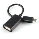 Dark Micro USB 2.0 Tablet ve Akıllı Telefon İçin USB Giriş Dönüştürücü OTG Kablo