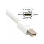Dark Mini Display Port To Vga Dönüştürücü