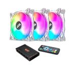 Darkflash CF8 PRO ARGB 3x12 cm Kontrolcü Kumanda 3in1 Fan ve Soğutucu