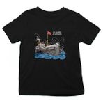 Darkhane 19 Mayıs Bandırma Vapuru Siyah Unisex Çocuk Tişört T-Shirt - 001-Siyah - 5 - 6 Yaş
