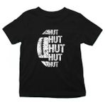Darkhane Amerikan Futbolu Topu - American Football Siyah Unisex Çocuk Tişört T-Shirt - 001-Siyah - 3 - 4 Yaş