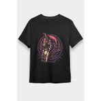 Darkhane Anubis Siyah Unisex Tişört T-Shirt - 001-Siyah - M