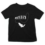 Darkhane Balıkçı Balıkçılık Siyah Unisex Çocuk Tişört T-Shirt - 001-Siyah - 9 - 10 Yaş
