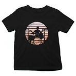 Darkhane Bateri Siyah Unisex Çocuk Tişört T-Shirt - 001-Siyah - 7 - 8 Yaş