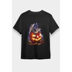 Darkhane Cadılar Bayramı-Halloween Siyah Unisex Tişört T-Shirt - 001-Siyah - XL