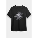 Darkhane Canavar Kurt Siyah Unisex Tişört T-Shirt - 001-Siyah - L