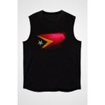 Darkhane Doğu Timor - East Timor Siyah Unisex Kolsuz Kesik Kol T-Shirt - 001-Siyah