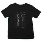 Darkhane Dondurmacı Siyah Unisex Çocuk Tişört T-Shirt - 001-Siyah - 11 - 12 Yaş