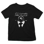 Darkhane Fotoğraf Makinesi Siyah Unisex Çocuk Tişört T-Shirt - 001-Siyah - 11 - 12 Yaş