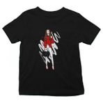 Darkhane Günlük Spor Giyim Stili Moda Siyah Unisex Çocuk Tişört T-Shirt - 001-Siyah - 11 - 12 Yaş
