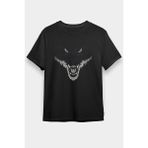 Darkhane Kızgın Kurt Siyah Unisex Tişört T-Shirt - 001-Siyah - XL