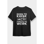 Darkhane Kürek Siyah Unisex Tişört T-Shirt - 001-Siyah - 2XL