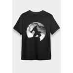 Darkhane Kurt Adam Siyah Unisex Tişört T-Shirt - 001-Siyah - XL