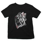 Darkhane Papaz ve Kızlar Siyah Unisex Çocuk Tişört T-Shirt - 001-Siyah - 5 - 6 Yaş