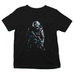 Darkhane Polis Siyah Unisex Çocuk Tişört T-Shirt - 001-Siyah - 7 - 8 Yaş
