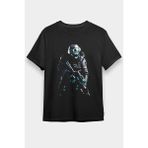 Darkhane Polis Siyah Unisex Tişört T-Shirt - 001-Siyah
