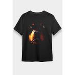 Darkhane Rottweiler Siyah Unisex Tişört T-Shirt - 001-Siyah