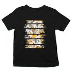 Darkhane Sihirbaz Fil Sirk Fili Şapkada Tavşan Siyah Unisex Çocuk Tişört T-Shirt - 001-Siyah - 3 - 4 Yaş