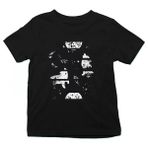 Darkhane Uluyan Kurt Siyah Unisex Çocuk Tişört T-Shirt - 001-Siyah - 9 - 10 Yaş
