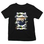 Darkhane Yaban Mersini Siyah Unisex Çocuk Tişört T-Shirt - 001-Siyah - 3 - 4 Yaş