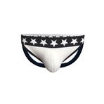 Darkzone Erkek Beyaz Arkası Açık Jockstrap Beyaz XL