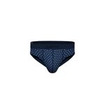 Darkzone Erkek Papyon Desenli Lacivert Hipster Slip Lacivert XL