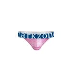 Darkzone Erkek Pembe Deri Arkası Açık Jockstrap Pembe XL