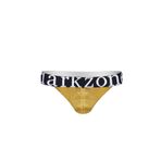 Darkzone Erkek Sarı Deri Arkası Açık Jockstrap Sarı XL