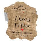 Darling Souvenir hediyelik eşya Cheers to love Bottle gün kişisel Düğün favor Gewohnheit Fall-yenileme lieben 50 Schlagwörter