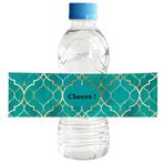 Darling Souvenir MADE WITH LOVE Çeyrek Folyo Baskılı Su Şişesi Etiketleri - Kendinden Yapışkanlı Parti Koleksiyonu Şerefefe! Su Şişesi Çıkartmaları Düğün, Doğum Günü, Nişan Partisi için Mükemmel - 32'li Paket