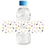 Darling Souvenir MADE WITH LOVE Its A Girl, Ayak İzleri Baskılı Su Şişesi Etiketleri - Kendinden Yapışkanlı Parti Koleksiyonu Şerefe! Su Şişesi Çıkartmaları Düğün, Doğum Günü, Nişan Partisi için Mükemmel - 32'li Paket