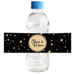 Darling Souvenir MADE WITH LOVE Yıldız Baskılı Su Şişesi Etiketi - Kendinden Yapışkanlı Parti Koleksiyonu 40 Su Şişesi Çıkartması, Düğün, Doğum Günü, Yıl Dönümü Partisi için Mükemmel - 32'li Paket