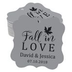 Darling Souvenir Yenileme hediyelik eşya Fall in Love sonbahar-Fall düğün favor-Fall-bireysel Bonbonniere anahtar kelimeler 100 Stichwörter Gri