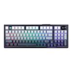Darmoshark TOP98 Kablosuz Mekanik Klavye, Üçlü Mod 2.4G/BT5.0/USB-C Yazılım Desteği ve Büyük Pil ile Çalışırken Değiştirilebilir Mekanik Klavye 4000Mah-Siyah