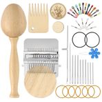 Darning Yumurta, Kanca, İğneler, İplik Makineleri ve İplik Paketi ile DIY Çorap Onarım ve Dokuma Alet Seti
