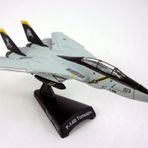 Daron Dünya Çapında Ticaret Posta Damgası F-14 Tomcat Vf-103 Jolly Rogers 1/16o Ölçekli Uçak Modeli