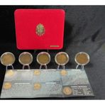 Darphane 2015 Çanakkale Zaferi'nde Türk Donanması - Bronz Sikke Hatıra Para Seti Kutulu Sertifikalı