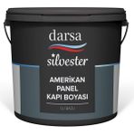 DARSA Su Bazlı Amerikan Panel Kapı Boyası 0,85 LT – Beyaz | Ahşap Kapılar İçin Son Kat Boya