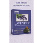 Darshan Incense - Lavanta Geri Akış Tütsü (10 Adet Geri Akış Tütsü) - Gri - Siyah - renk