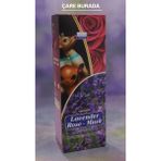 Darshan Incense - Lavender & Rose & Musk 20'li Çubuk Tütsü (Lavanta & Gül & Musk) - Siyah - renk