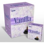 Darshan Incense Vanilya Geri Akış Tütsüsü, Doğal Aromaterapi, 1 Kutu 10 Adet Tütsü, Oda Kokusu, Vanilya Backflow Incense