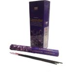 Darshan International Darshan Lavender (Lavanta) Kokulu Altıgen 20 Adet Çubuk Tütsü