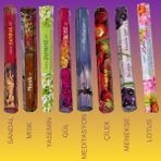 Darshan Mega Boy Tütsü Seti: 8 Farklı Koku, Toplam 160 Adet Çubuk (Sandal, Musk, Jasmine, Rose, Meditasyon, Çilek, Violet, Lotus)