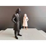 Darth Vader Ofis Figürü Ceo Tarzında Dekoratif Biblo (3D Baskı, Karizmatik Masa Üstü Obje)