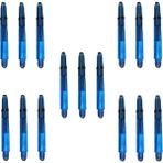 Dartsan 5 Set (15 Adet) 41MM Mavi Polikarbon Şeffaf Dart Shaft-Şaft